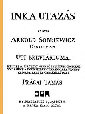 cover image of Inka utazás